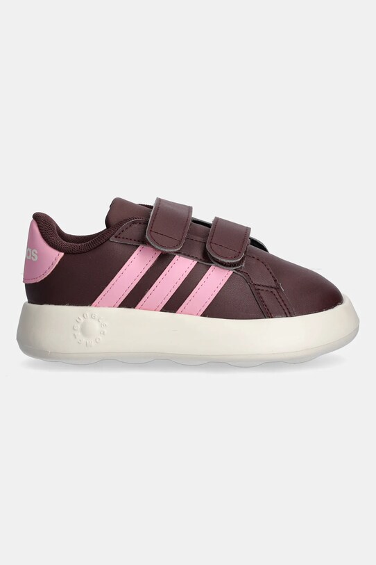adidas sneakers pentru copii GRAND COURT 2.0 JR5105 burgundia SS25