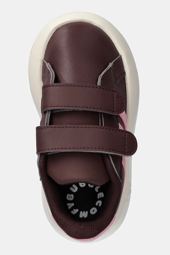 adidas sneakers pentru copii GRAND COURT 2.0 burgundia JR5105