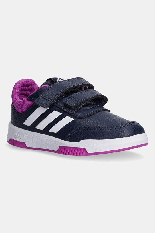 Детские кроссовки adidas Tensaur Sport 2.0 имитация натуральной кожи тёмно-синий JH9532