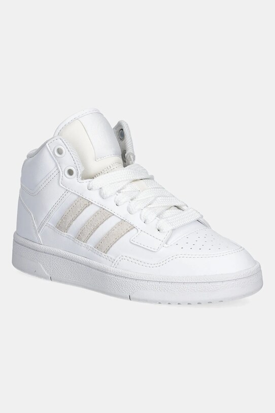Дитячі кросівки adidas Originals RAPID COURT MID замша білий JR0190