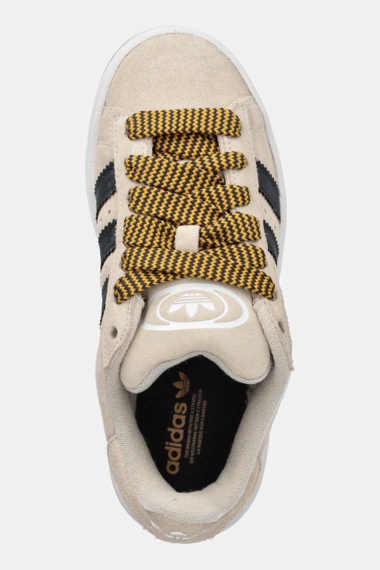 Детские замшевые кроссовки adidas Originals CAMPUS 00s бежевый JP7623