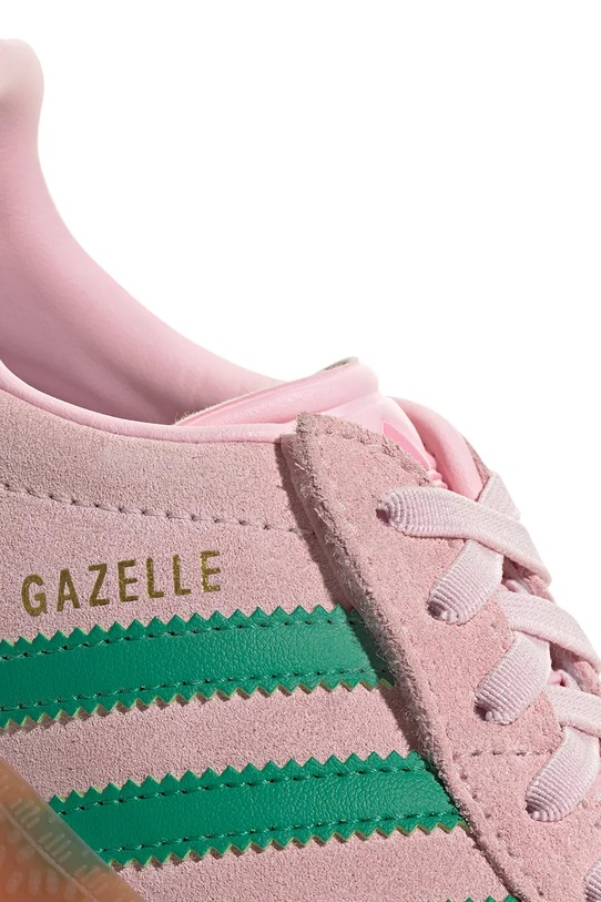 Detské semišové tenisky adidas Originals GAZELLE JQ7837