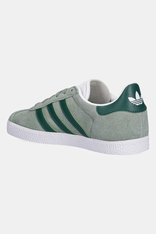 Chłopiec adidas Originals sneakersy zamszowe dziecięce GAZELLE JP5540 zielony