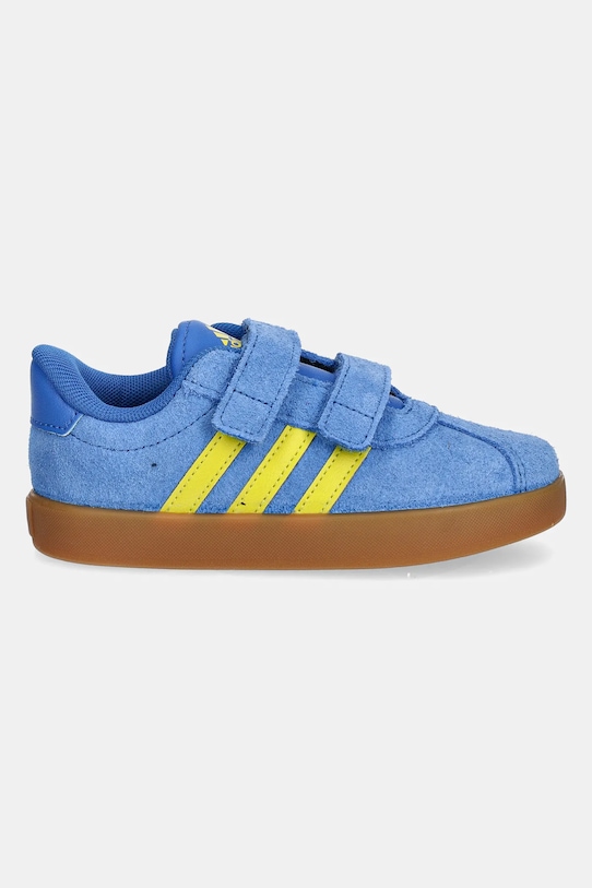 Detské semišové tenisky adidas VL COURT 3.0 JH6306 modrá SS25