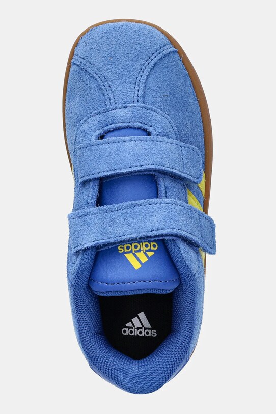 adidas sneakers de piele întoarsă pentru copii VL COURT 3.0 albastru JH6306