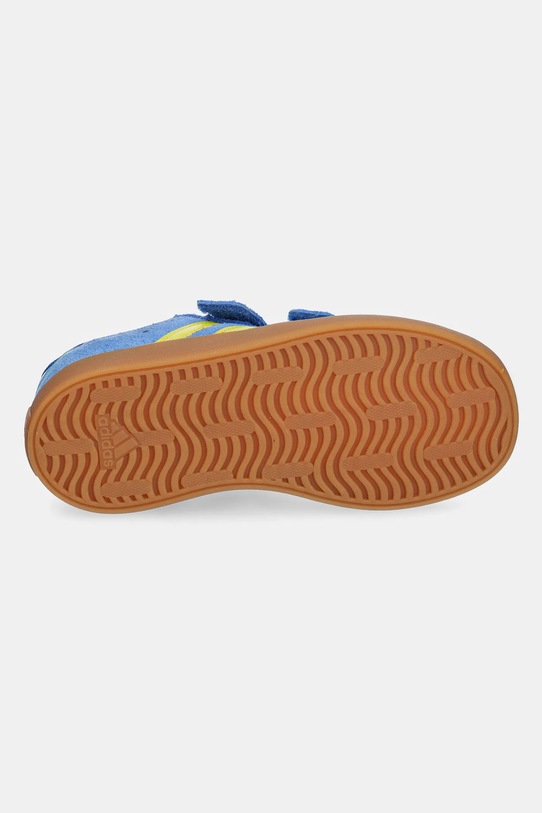 adidas sneakers de piele întoarsă pentru copii VL COURT 3.0 JH6306 albastru