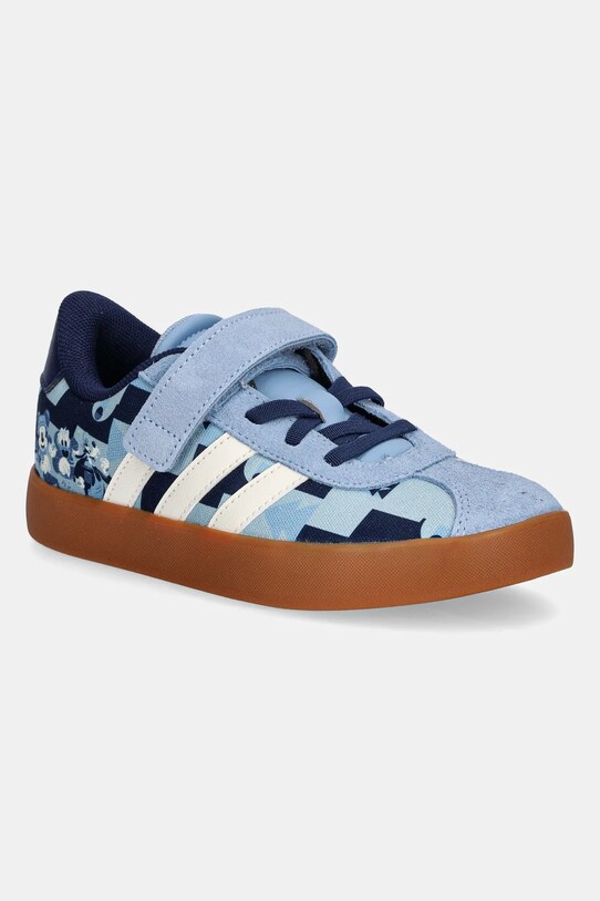 adidas sneakersy dziecięce VL COURT MICKEY x Disney tekstylny niebieski JH6077