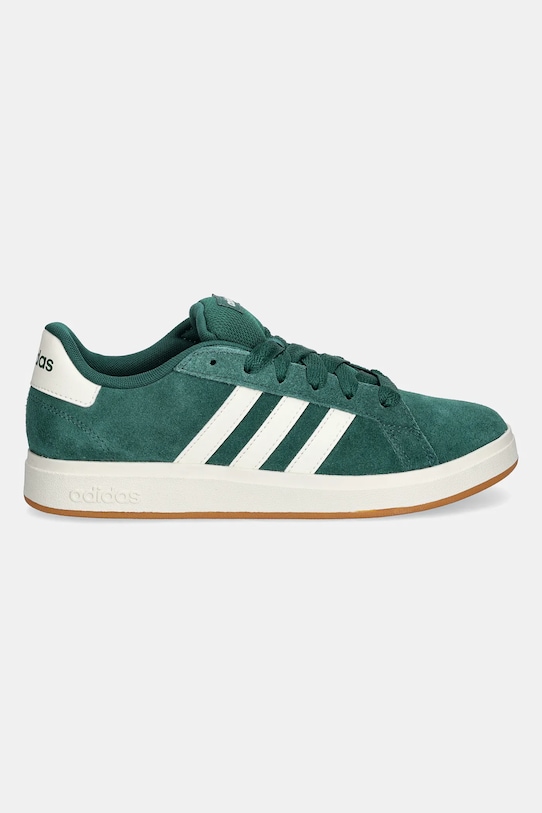 Semišové tenisky adidas GRAND COURT 00s JP5893 zelená SS25