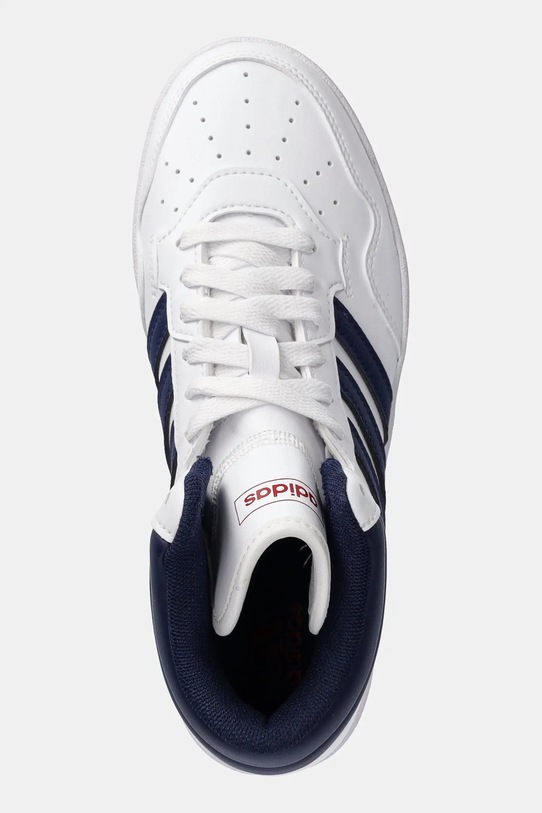 Παιδικά αθλητικά παπούτσια adidas Originals HOOPS 4.0 MID λευκό JI0904