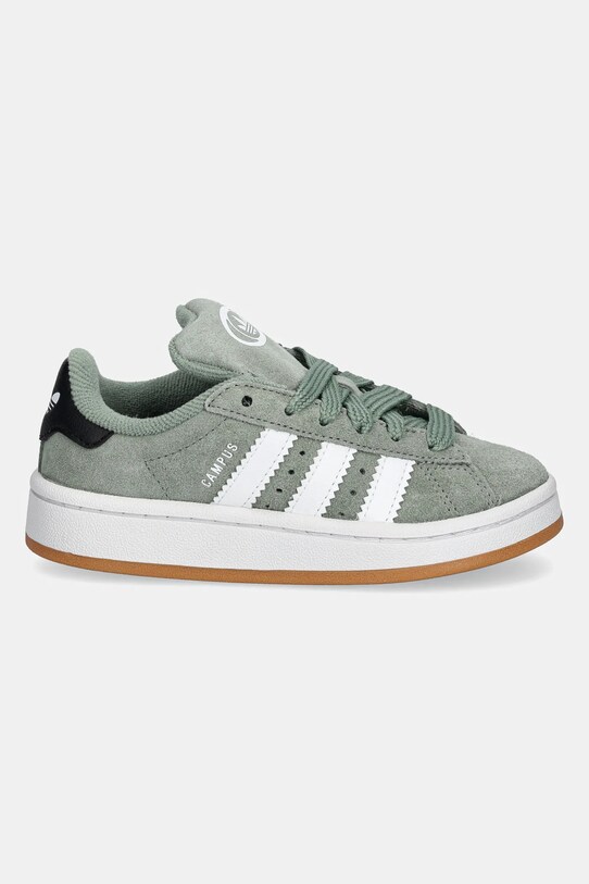 adidas Originals sneakersy zamszowe dziecięce CAMPUS 00s JP5509 zielony SS25