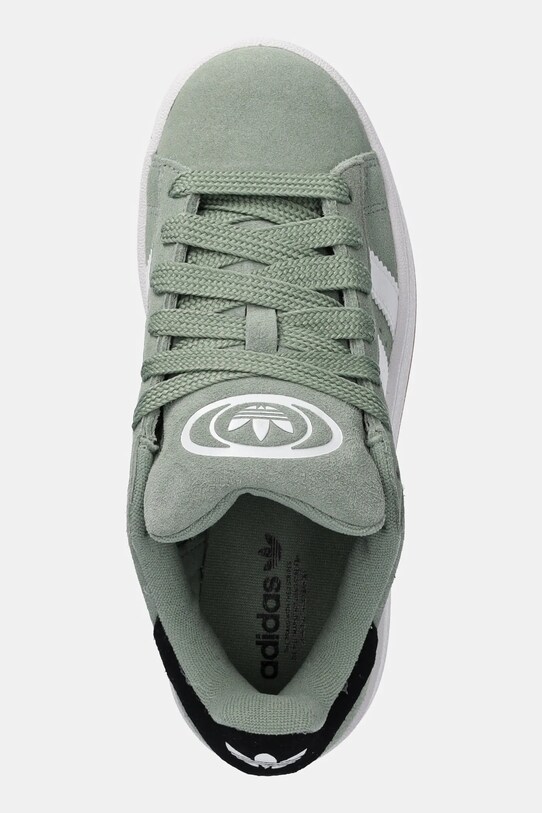 adidas Originals sneakers din piele intoarsă CAMPUS 00s verde JI0283