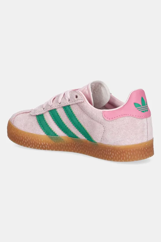 Deklice Otroške superge adidas Originals GAZELLE JP7133 roza