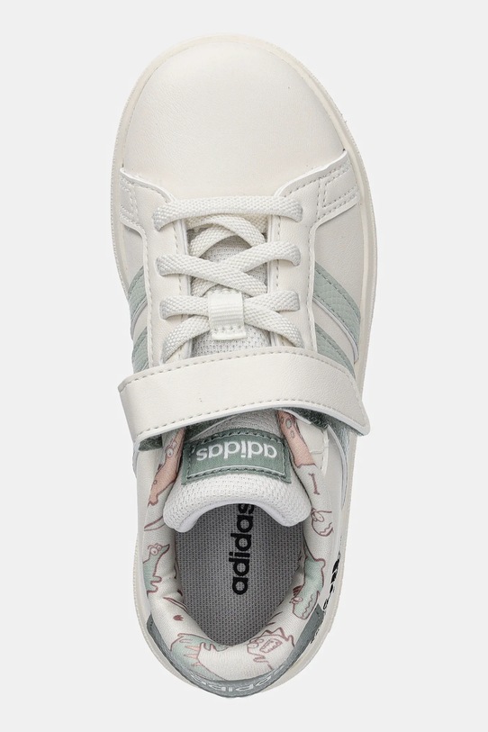 adidas sneakers pentru copii DINO GRAND COURT bej JI3896