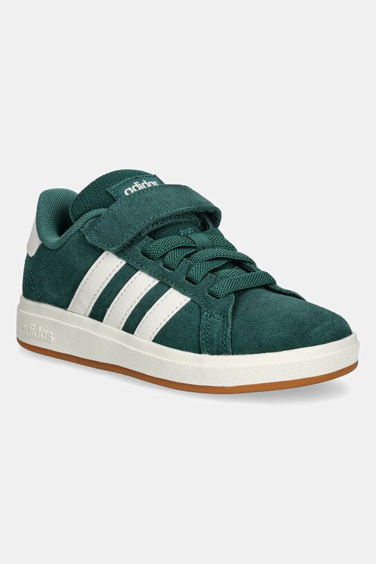 Детские кроссовки adidas GRAND COURT 00s замш зелёный JP5898