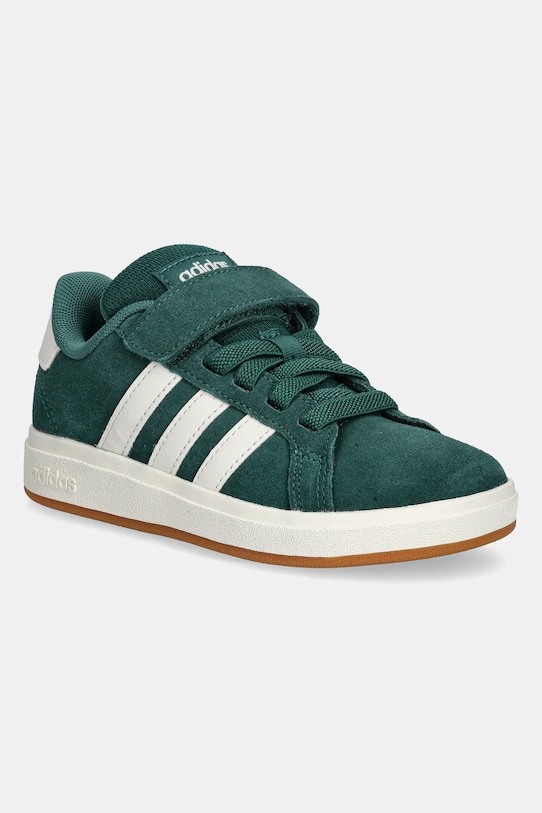 Дитячі кросівки adidas GRAND COURT 00s замша зелений JP5898