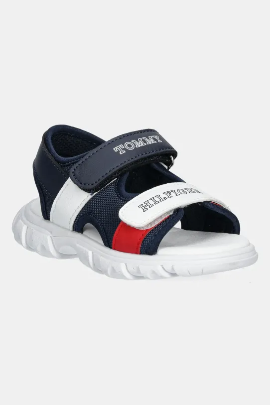 Dětské sandály Tommy Hilfiger textilní námořnická modř T1B2.33897.24.34