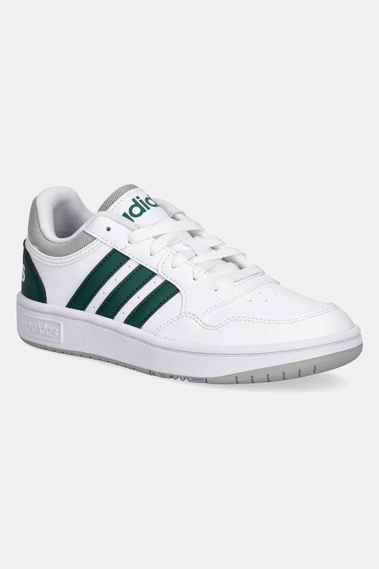 Detské tenisky adidas Originals HOOPS 3.0 imitácia kože biela IG3830