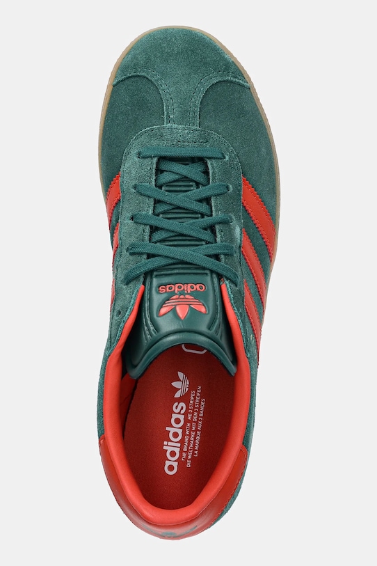 adidas Originals gyerek velúr sportcipő GAZELLE türkiz IE8604