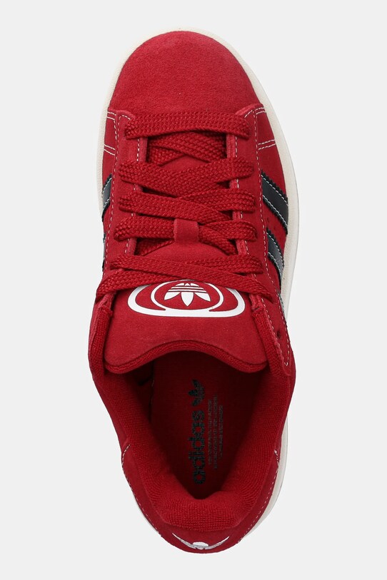 adidas Originals sneakersy zamszowe dziecięce CAMPUS 00s bordowy JP7616