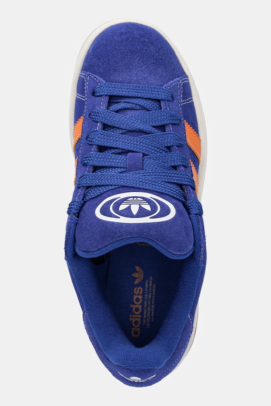 Dětské semišové sneakers boty adidas Originals CAMPUS 00s modrá JP7615