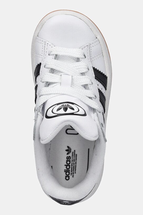 adidas Originals sneakers pentru copii CAMPUS 00s alb JP7035