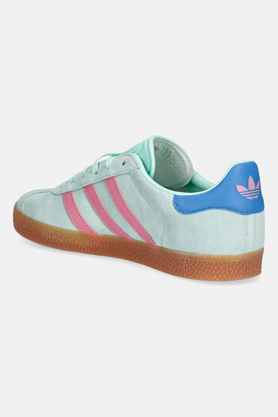 Băieți adidas Originals sneakers GAZELLE JP7125 turcoaz