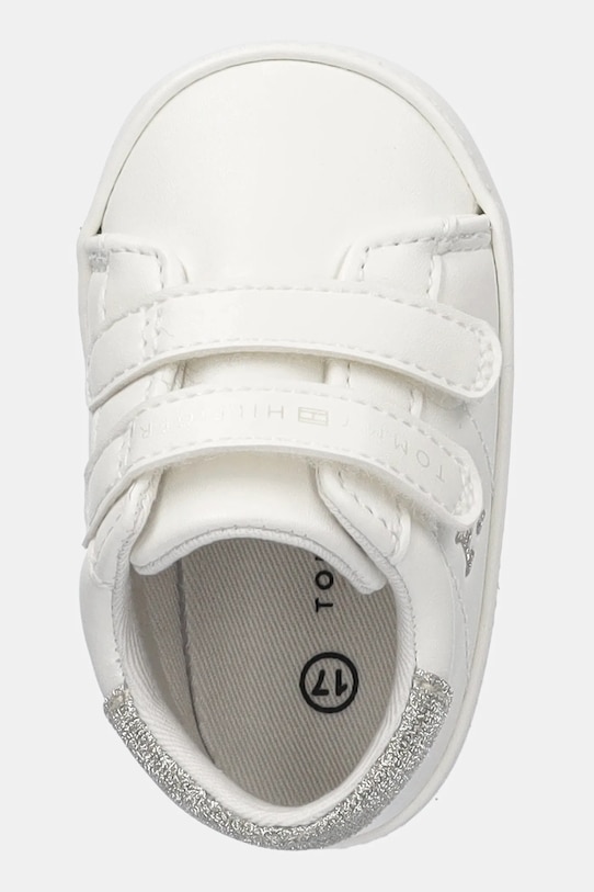 Tommy Hilfiger pantofi pentru bebelusi alb T0A9.33722