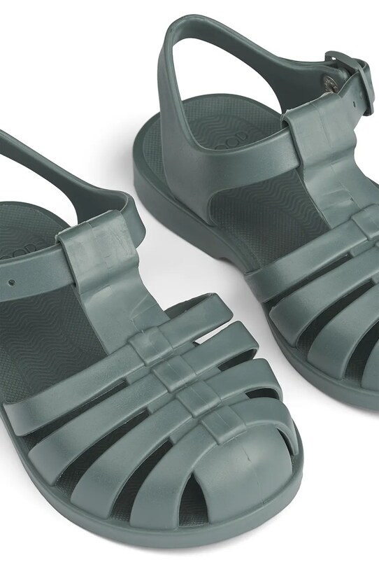 Дитячі сандалі Liewood Bre Sandals LW19947 зелений SS25