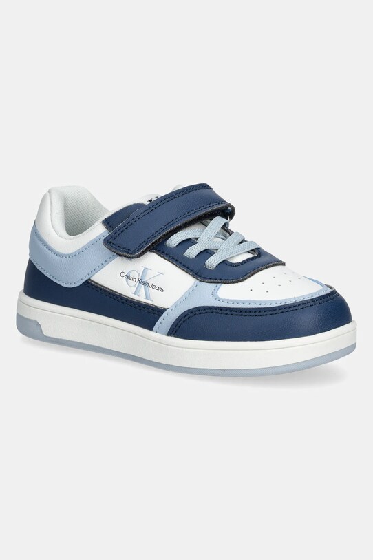 Детские кроссовки Calvin Klein Jeans имитация натуральной кожи голубой V1X9.82078.27.29
