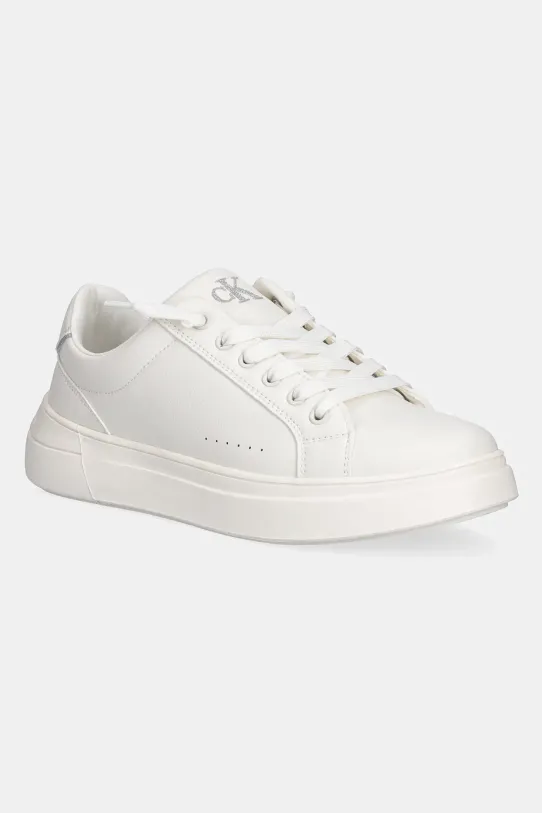 Calvin Klein Jeans sneakers pentru copii mic de statură alb V3A9.82023.35.39