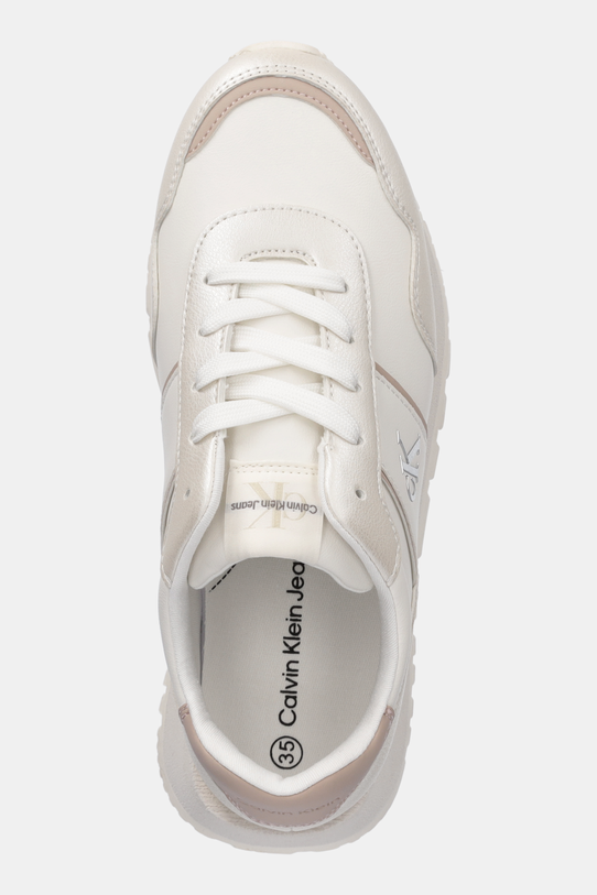 Otroške superge Calvin Klein Jeans bež V3A9.82034.35.39
