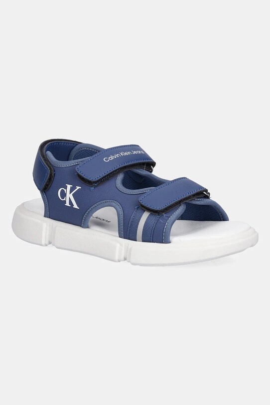 Calvin Klein Jeans sandale copii textil albastru V3B2.83023.30.34