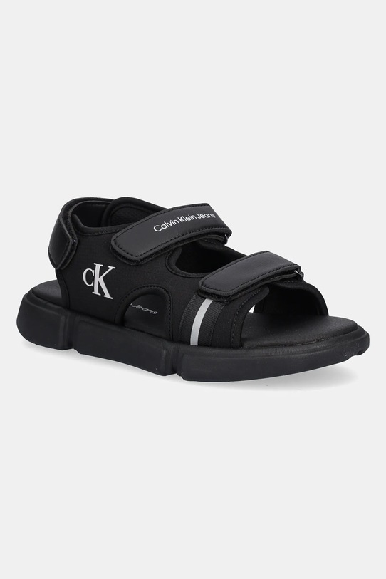 Дитячі сандалі Calvin Klein Jeans синтетичний чорний V3B2.83023.30.34