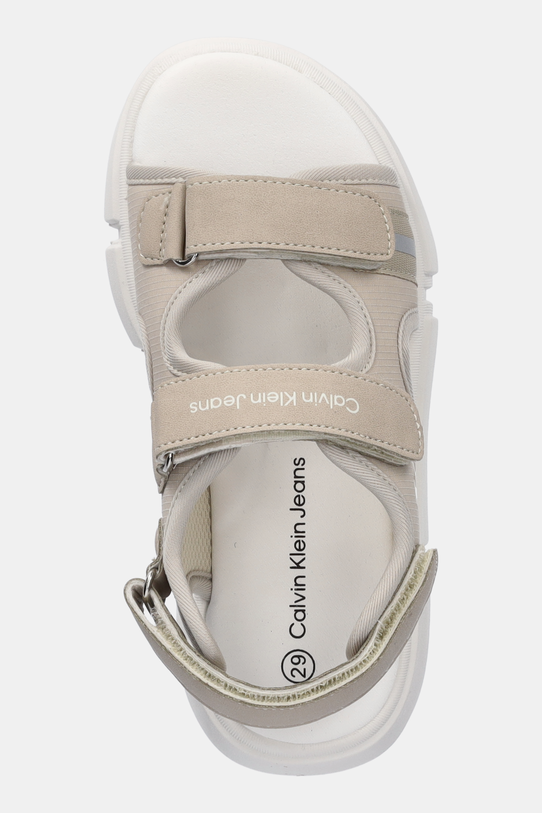 Calvin Klein Jeans sandały dziecięce beżowy V3B2.83024.27.29