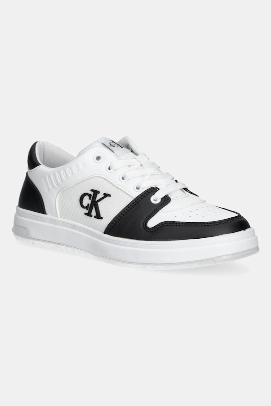 Dětské sneakers boty Calvin Klein Jeans textilní bílá V3X9.82093.35.39