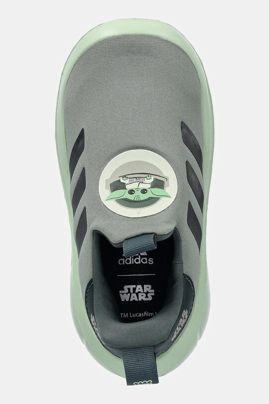 adidas sneakersy dziecięce MONOFIT MANDALORIAN zielony JI0502