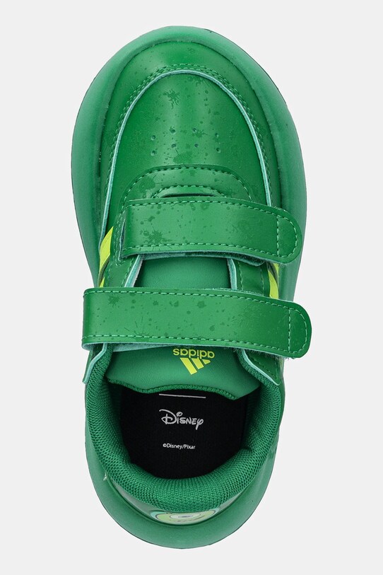 adidas sneakers pentru copii BREAKNET Monsters inc verde JH9234