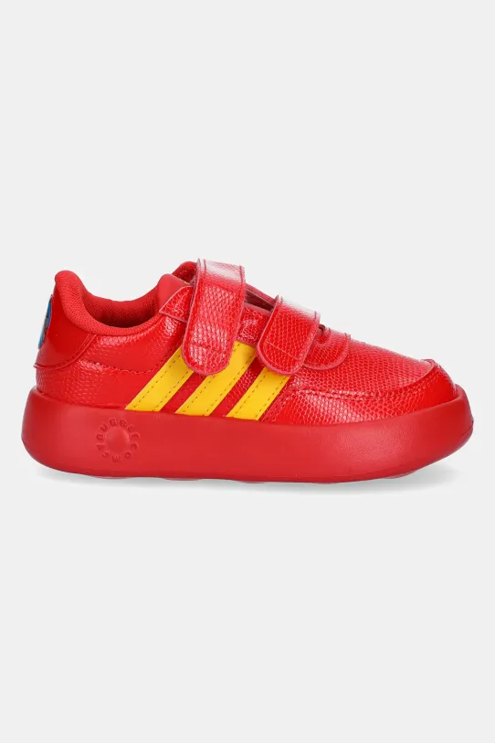 adidas sneakers pentru copii BREAKNET MULAN JH9235 rosu SS25