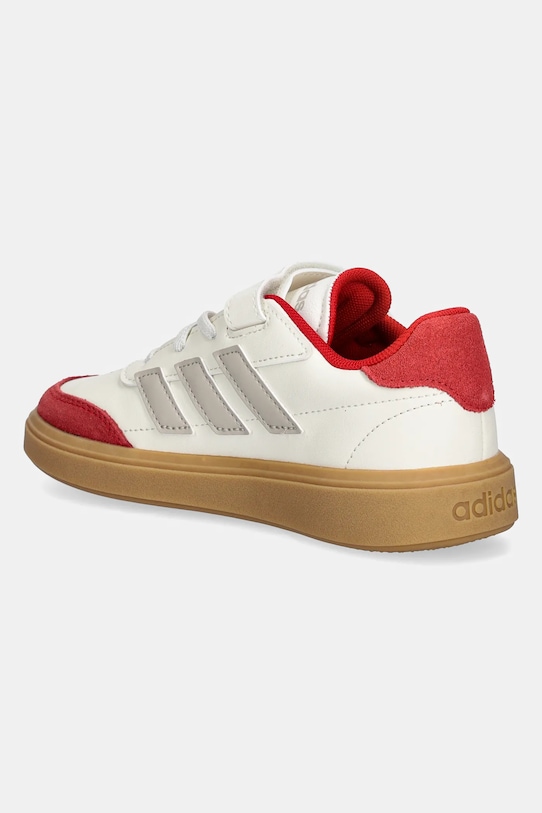 Deklice Otroške superge adidas COURTBLOCK JH8568 bež