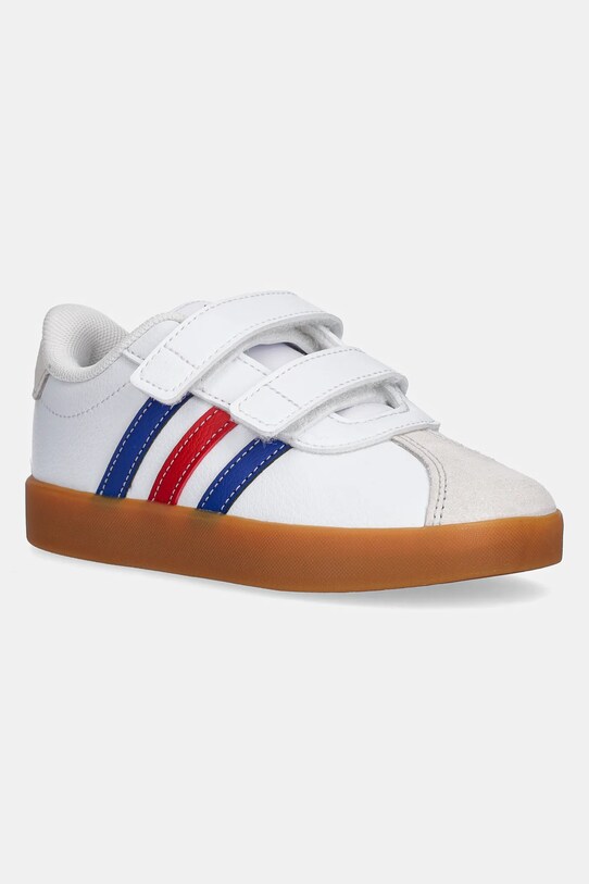 Detské tenisky adidas VL COURT 3.0 imitácia kože biela JH6310