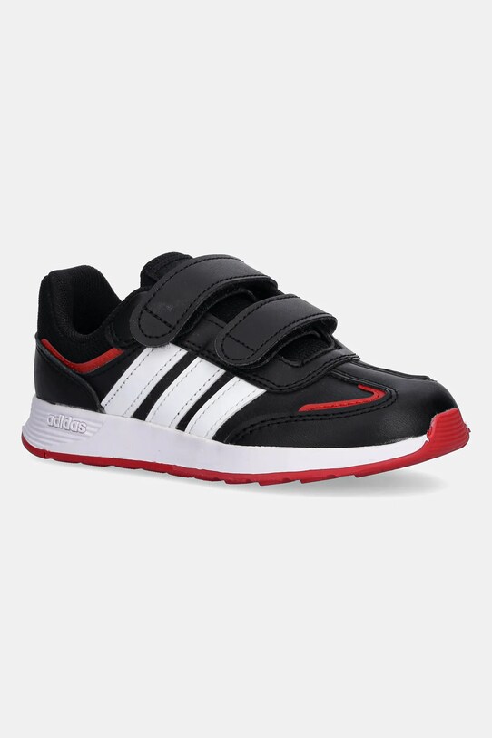 adidas sneakersy dziecięce TENSAUR SWITCH imitacja skóry licowej czarny JH8653