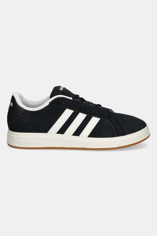 Детские замшевые кроссовки adidas GRAND COURT 00s JH6178 чёрный SS25