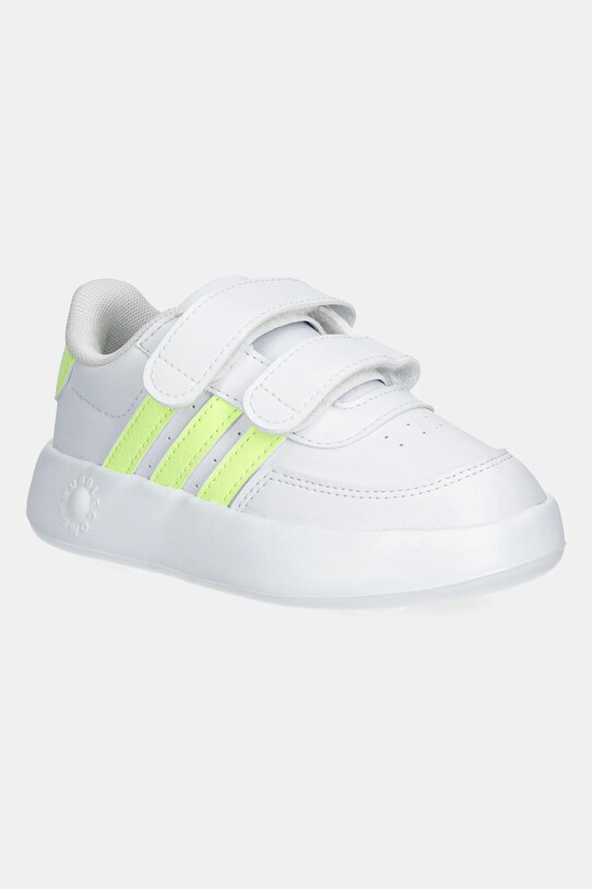 Dětské sneakers boty adidas BREAKNET 2.0 nízký bílá JI0929