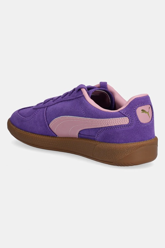 Chłopiec Puma sneakersy skórzane dziecięce Palermo 397271 fioletowy