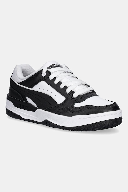 Детские кроссовки Puma Rebound Retro имитация натуральной кожи чёрный 401564