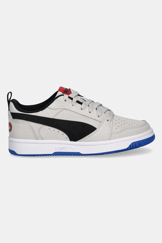 Puma gyerek sportcipő Rebound V6 Lo MID 90s 400636 szürke SS25