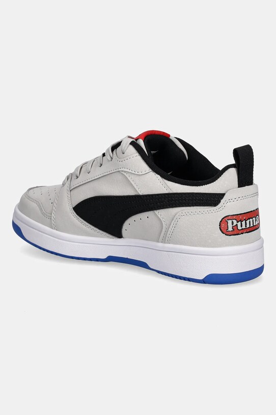 Fiú Puma gyerek sportcipő Rebound V6 Lo MID 90s 400636 szürke