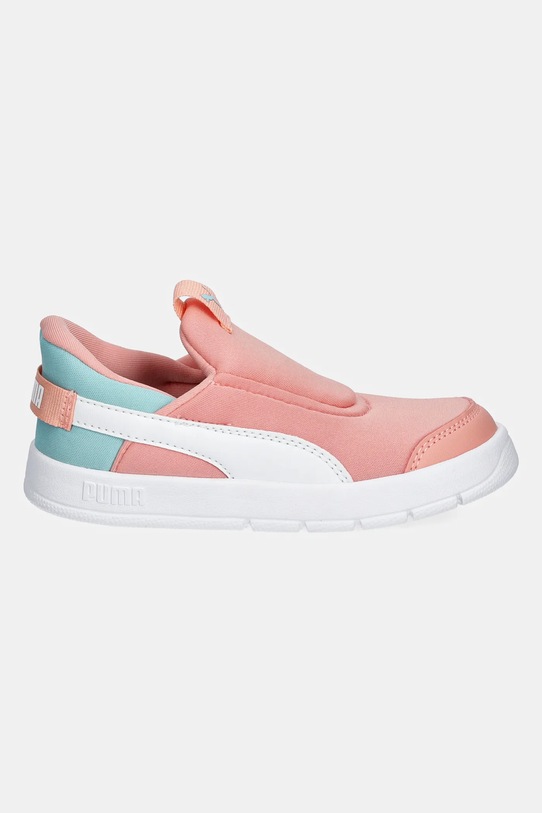 Puma sneakersy dziecięce Courtflex v3 SLIPTECH 399735 różowy SS25
