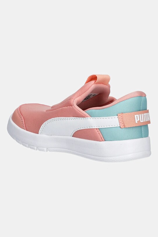 Chłopiec Puma sneakersy dziecięce Courtflex v3 SLIPTECH 399735 różowy