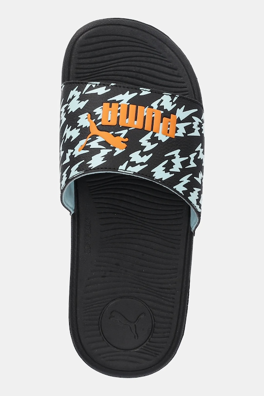 Puma klapki dziecięce Cool Cat 2.0 Poised 2 Race czarny 400909